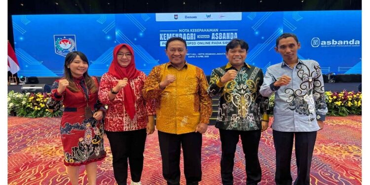 FOTO: IST/MATAKALTENG - Wakil Gubernur Kalteng Hadiri Peluncuran SP2D Online melalui SIPD-RI di Jakarta.