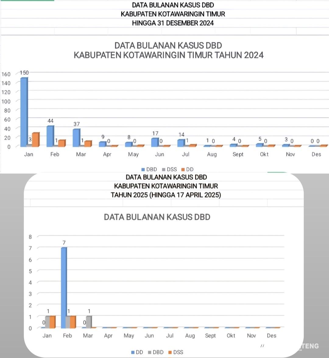 DBD di Kotim Turun Drastis, Musim Hujan Bisa Picu Lonjakan Lagi