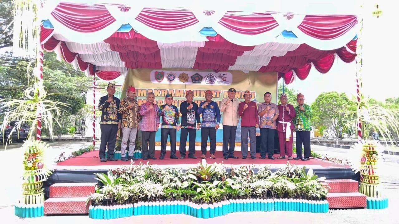 Peringatan HUT Ke-45 Integrasi Kaharingan-Hindu Teguhkan Semangat Kebersamaan dalam Keberagaman