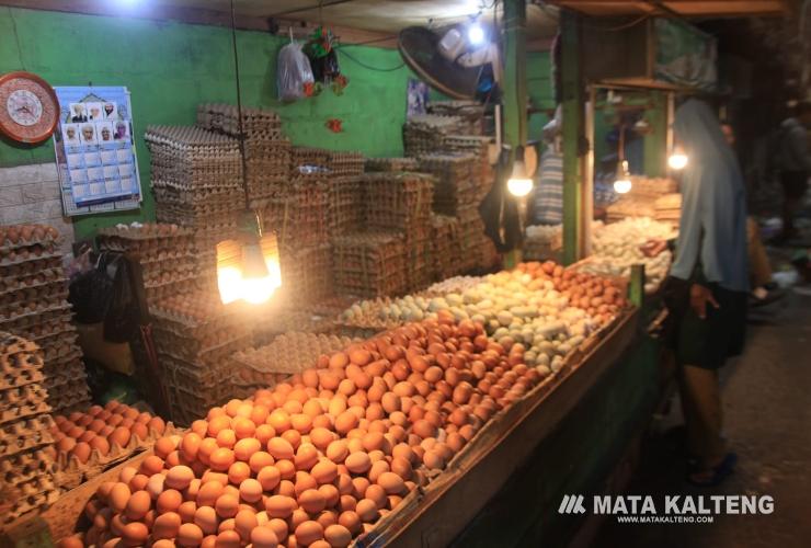 Dinas Ketahanan Pangan Kalteng Pantau 23 Komoditas, Harga Pangan Umumnya Stabil