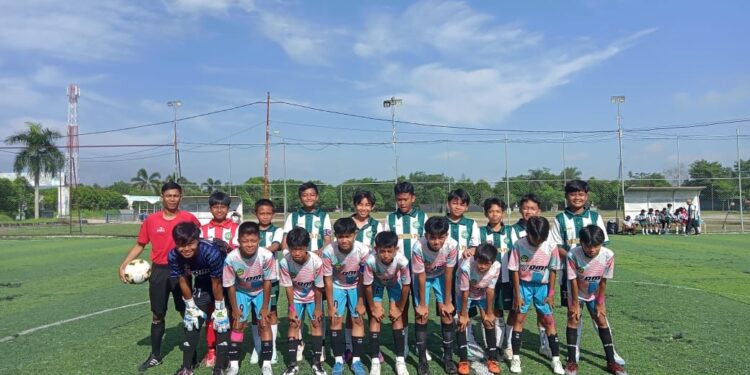 Foto: IST/MATA KALTENG - Penutupan turnamen mini soccer SMPN 9 Sampit, 22 April 2025.