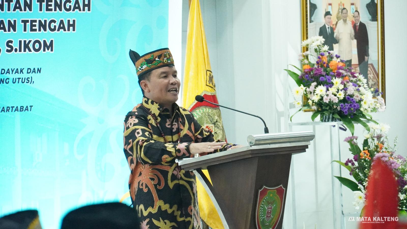 Gubernur Kalteng Ajak Masyarakat Dayak Bangkit dari Kemiskinan dan Kebodohan