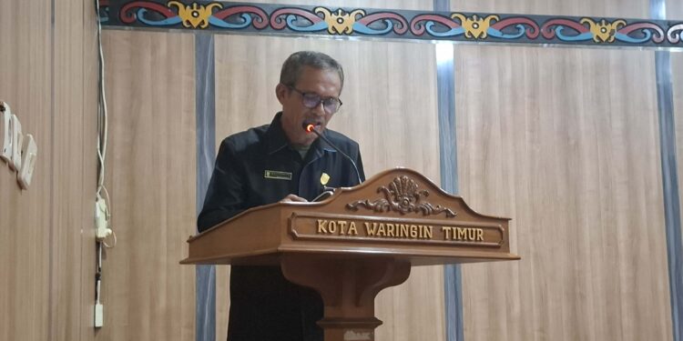 Foto: MATA KALTENG - Juru bicara fraksi Nasdem-PKS Pardamean Gultom.