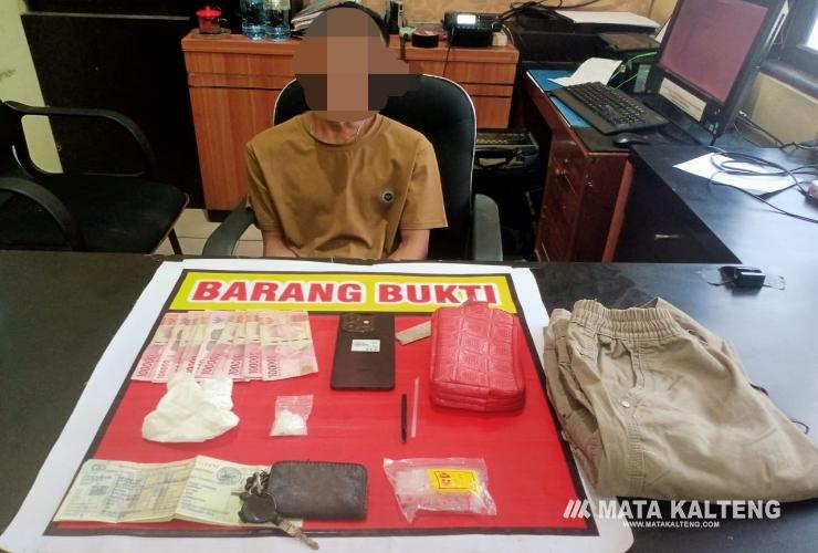 Terendus Aparat, Pengedar Sabu Diringkus Polisi di Mentaya Hilir Selatan