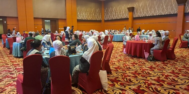 Foto:DIAN/MATA KALTENG - Muscab VIII IBI Kotim, di Aquarius Boutique Hotel, Minggu 27 April 2025.