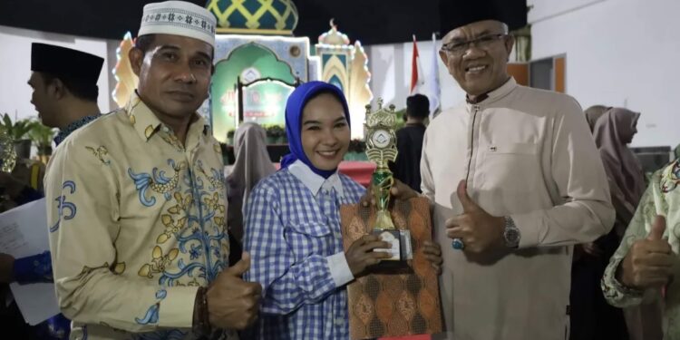 Foto: IST/MATA KALTENG - Penutupan MTQ ke 56 Kecamatan Baamang, 28 April 2025 malam.