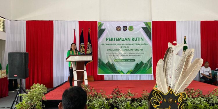 FOTO: IST/MATAKALTENG- Pertemuan rutin Paguyuban Ibu-Ibu Pemasyarakatan (PIPAS) Daerah Kalimantan Tengah.