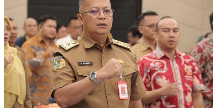 Kadis PMD Kalteng, H. Aryawan menghadiri Rakorda Koperasi Desa Merah Putih.