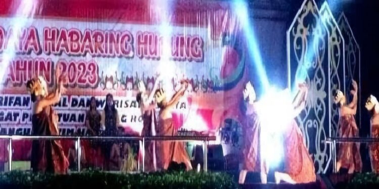 FOTO: IST/MATA KALTENG - Festival Budaya Habaring Hurung tahun 2023.