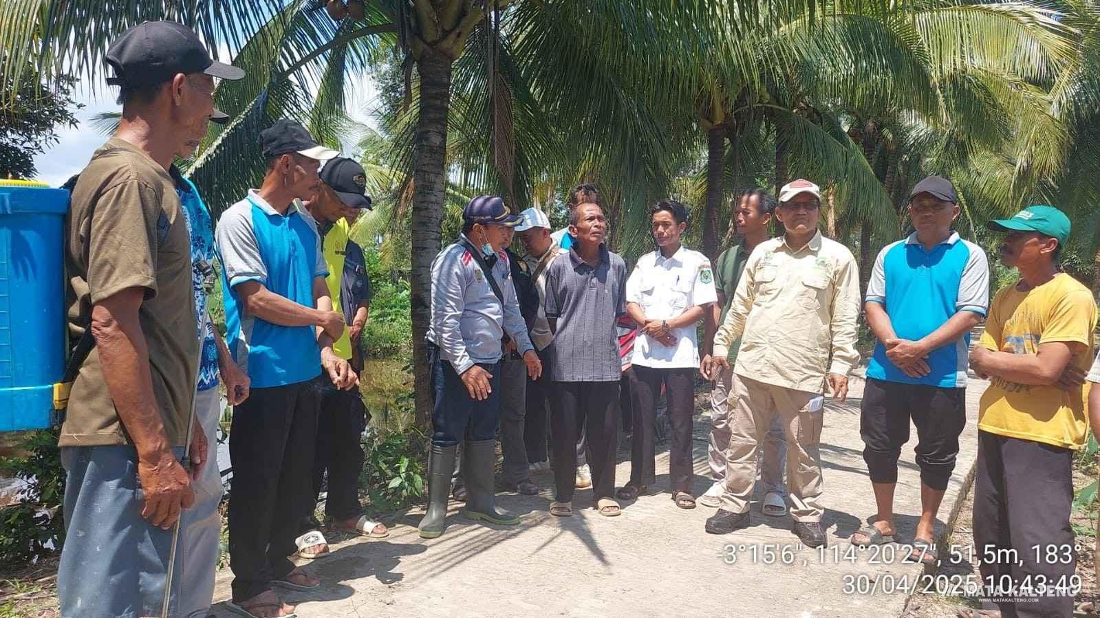 Pemprov Kalteng Salurkan Bantuan Pestisida untuk Kendalikan Penyakit Tungro di Kapuas