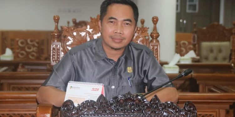 Ketua DPRD Pulang Pisau, Tandean Indra Bella.