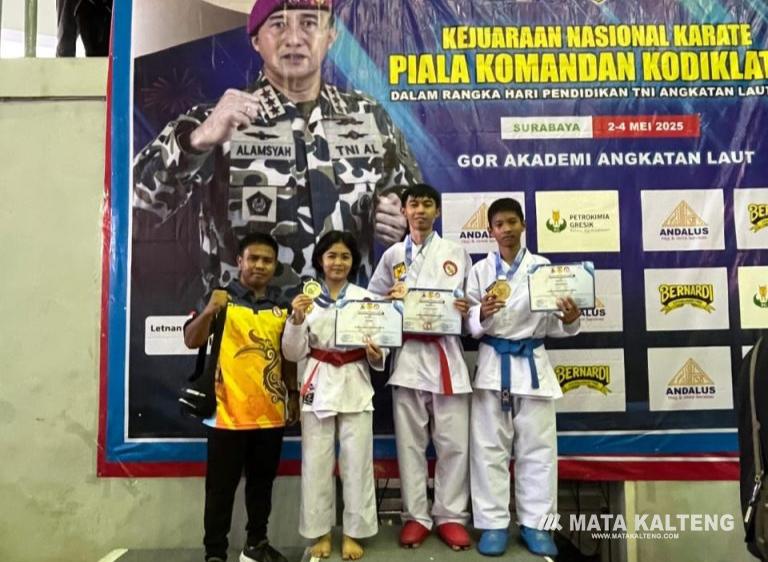 Atlet Muda Gumas Raih Medali di Ajang Kejurnas