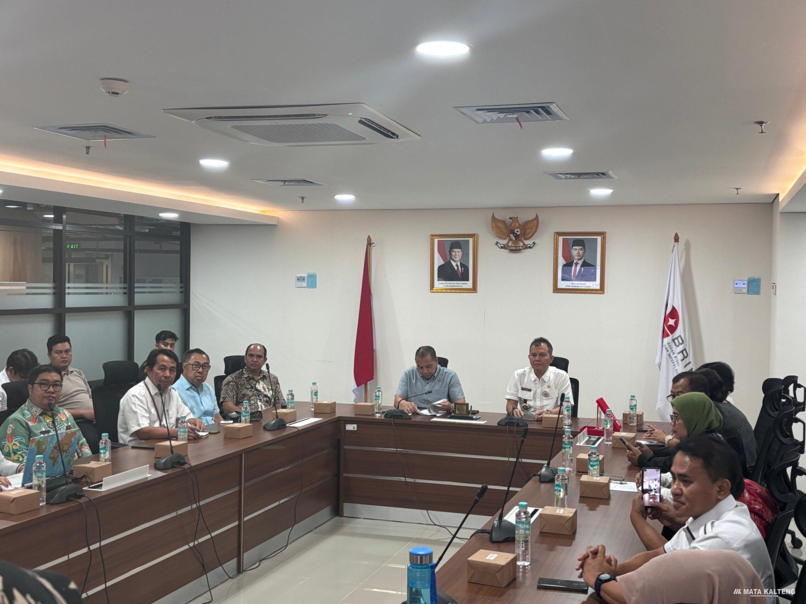Pemkab Gumas Jalin Kerjasama dengan BRIN