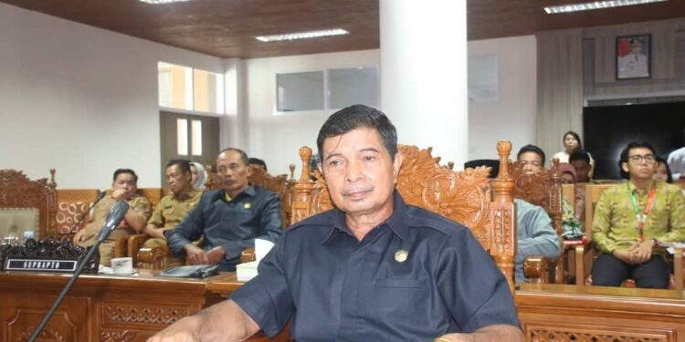 Anggota DPRD Pulpis, Damek.