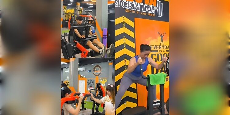 FOTO: MATAKALTENG - Suasana di Cassadova Gym Center.