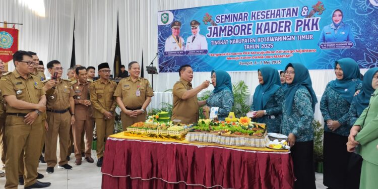 Foto:IST/MATA KALTENG - Pembukaan Jambore PKK Se-Kotim, 6 Mei 2025.