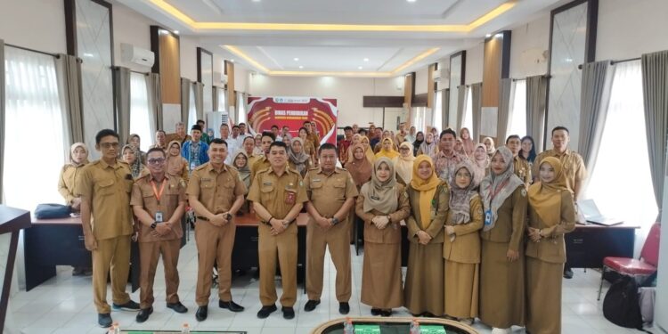 Foto:DIAN/MATA KALTENG - Workshop Bahan Ajar Berbasis Deep Learning oleh Disdik Kotim, 6 Mei 2025.