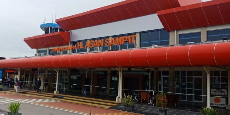 FOTO: IST/MATA KALTENG - Suasana bandara H Asan Sampit.