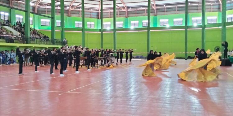 FOTO : IST/MATA KALTENG - Pembukaan Kejuaraan drumband bertajuk Smansa Marching Day 2025 SMA Negeri 1, Sabtu 10 Mei 2025.