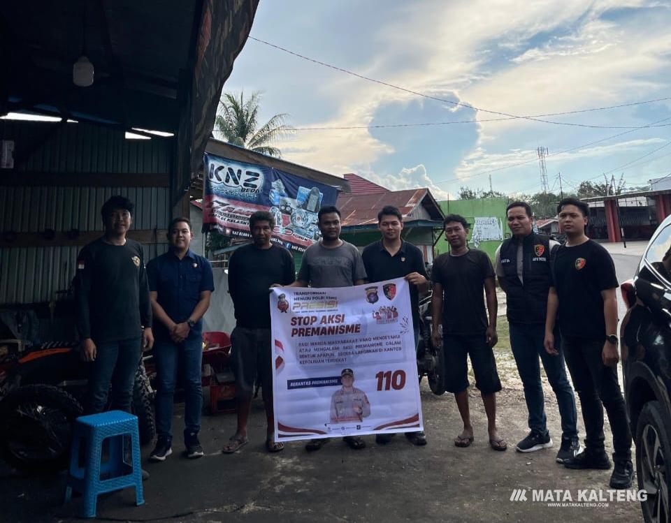 Cegah Aksi Premanisme, Polres Gunung Mas Gandeng Masyarakat