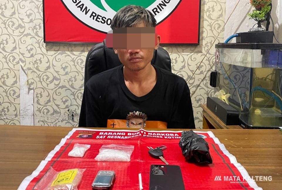 Tim Cobra dan Satlantas Polres Kotim Gagalkan Peredaran Sabu Asal Kalbar