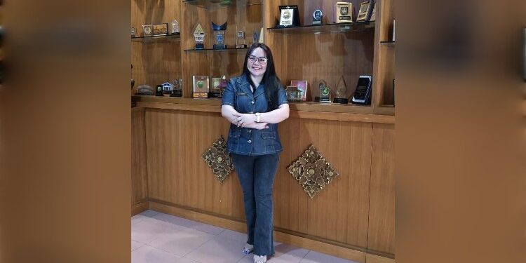 FOTO : MATAKALTENG - Anggota DPRD Kabupaten Gunung Mas Cici Susilawati.