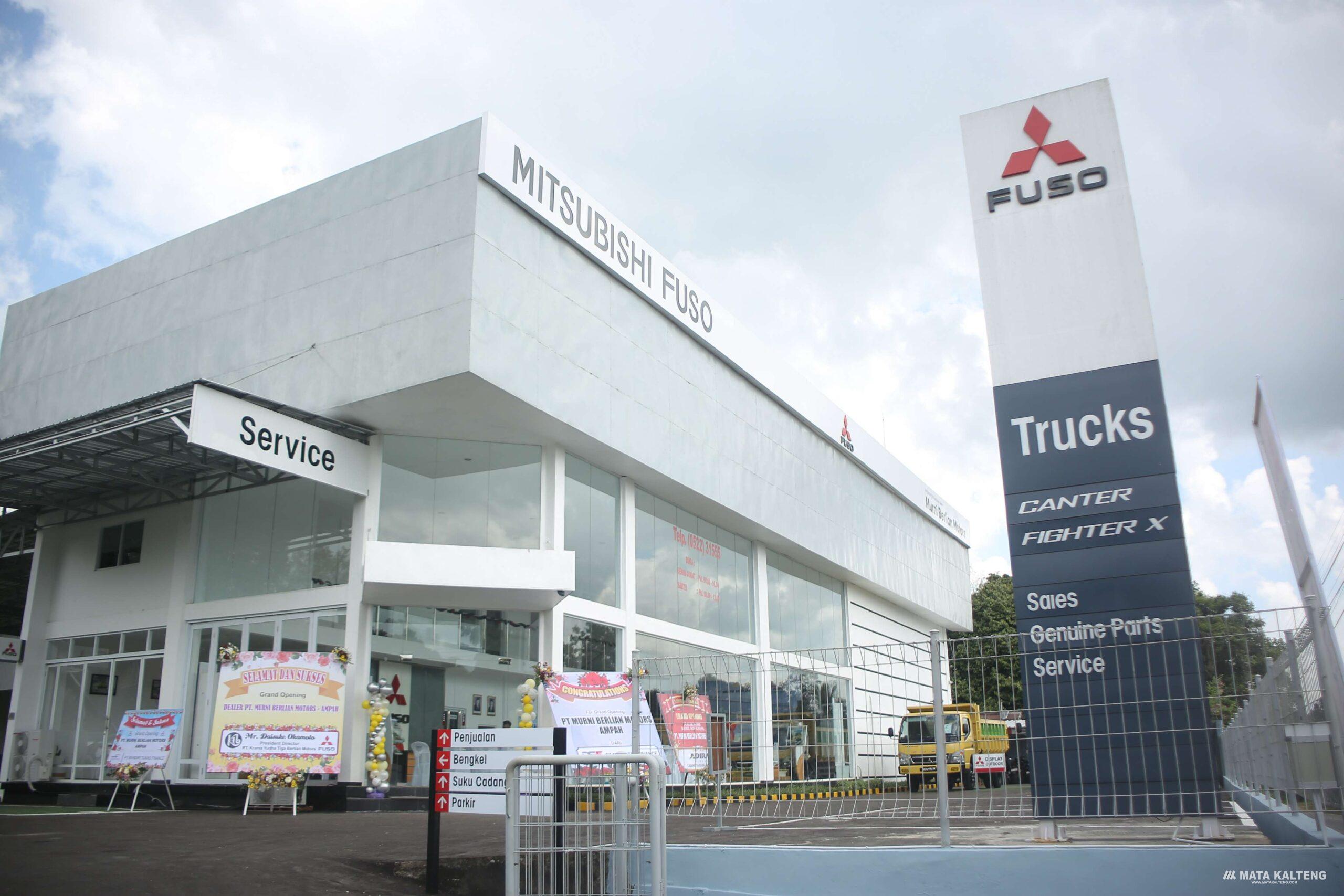 Diler Mitsubishi di Kota Ampah, Kabupaten Barito Timur, Kalimantan Tengah.