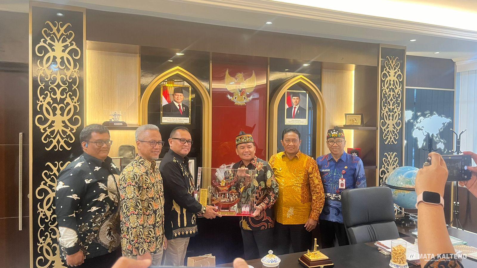 SKK Migas Kalimantan-Sulawesi Audiensi dengan Gubernur Kalteng, Bahas Pembangunan Daerah