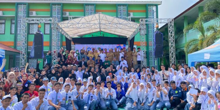 Foto: IST/MATA KALTENG - Pembukaan FLS3N di MAN Kotim.