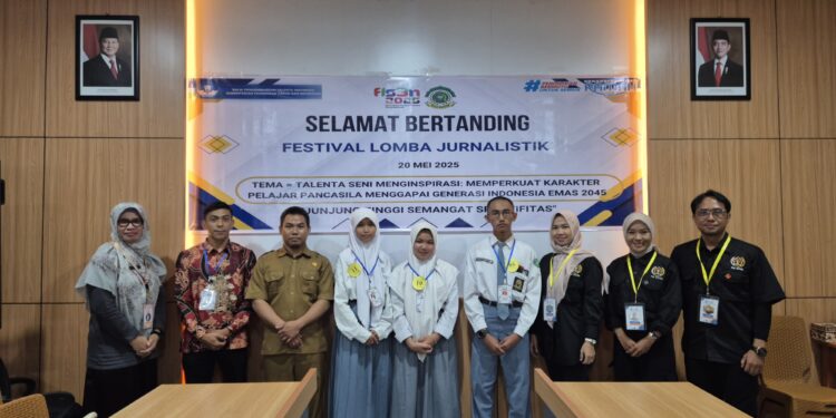 Foto:IST/MATA KALTENG - Lomba FLS3N cabang jurnalistik.