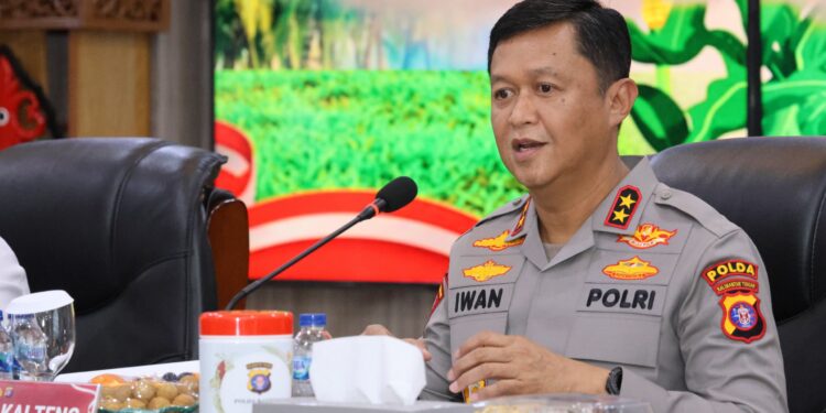 FOTO: MATAKALTENG - Kapolda Kalteng, Irjen Pol Iwan Kurniawan.