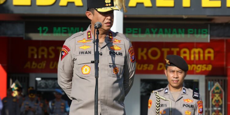 FOTO: MATAKALTENG - Kapolda Kalteng, Irjen Pol Iwan Kurniawan.