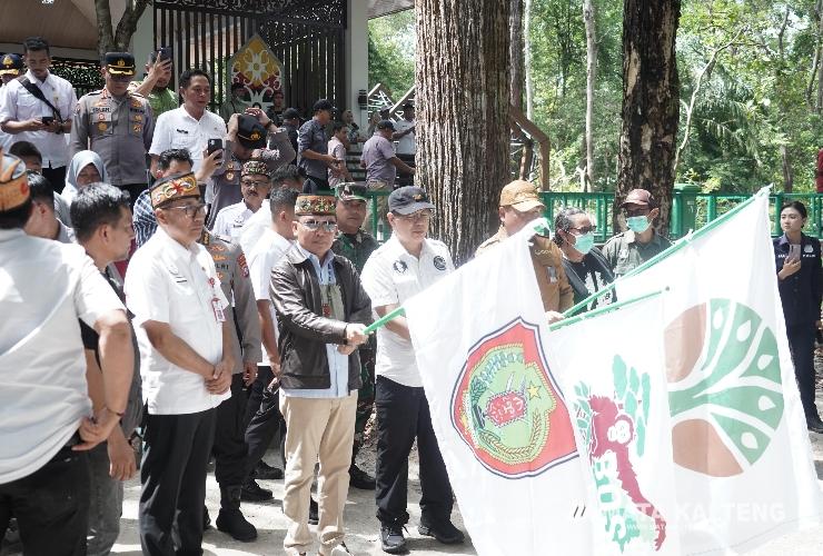 Gubernur Kalteng Apresiasi Yayasan BOS dalam Konservasi Orangutan dan Lingkungan
