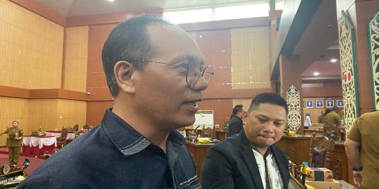 FOTO: IST/MATAKALTENG - Hasan Busyairi, anggota Komisi III DPRD Kota Palangka Raya, usai mengikuti Rapat Paripurna ke-2 Masa Persidangan III Tahun Sidang 2024/2025.