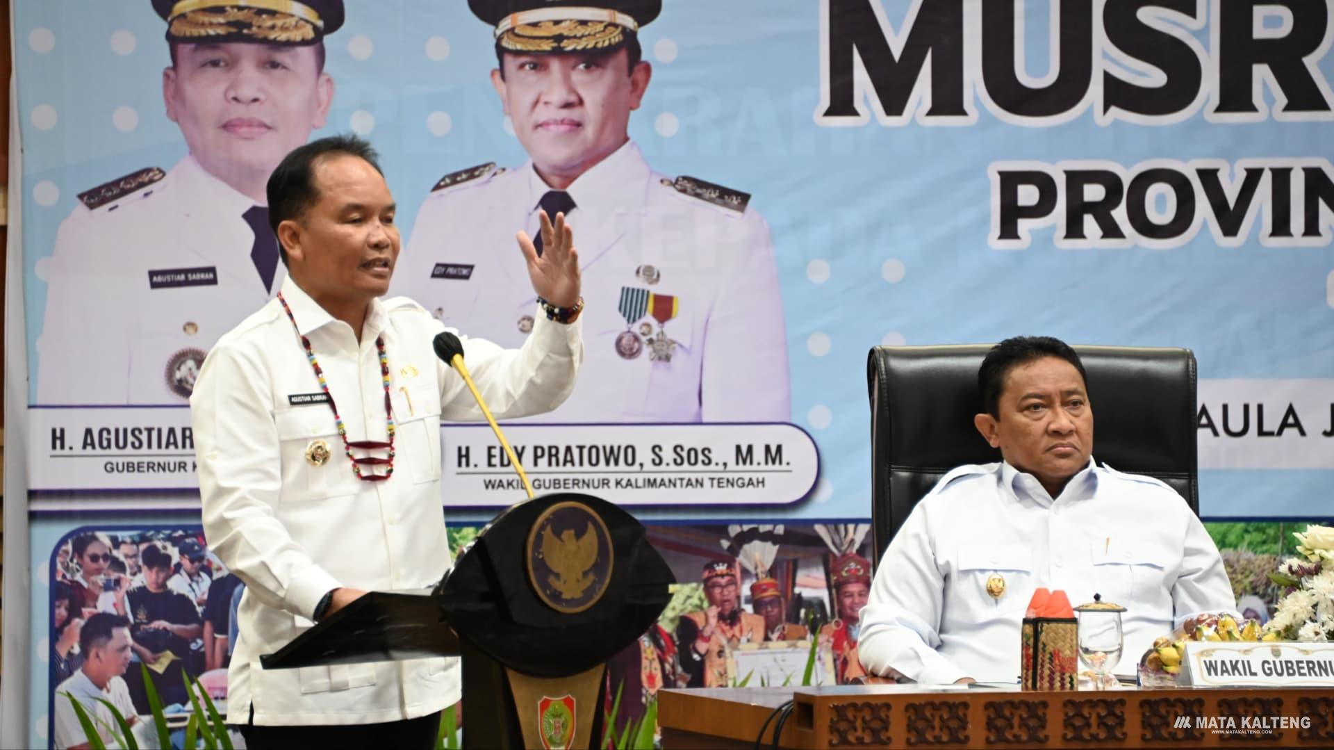 Gubernur Kalteng Tekankan Filosofi Huma Betang dan Pemanfaatan SDA Berkelanjutan