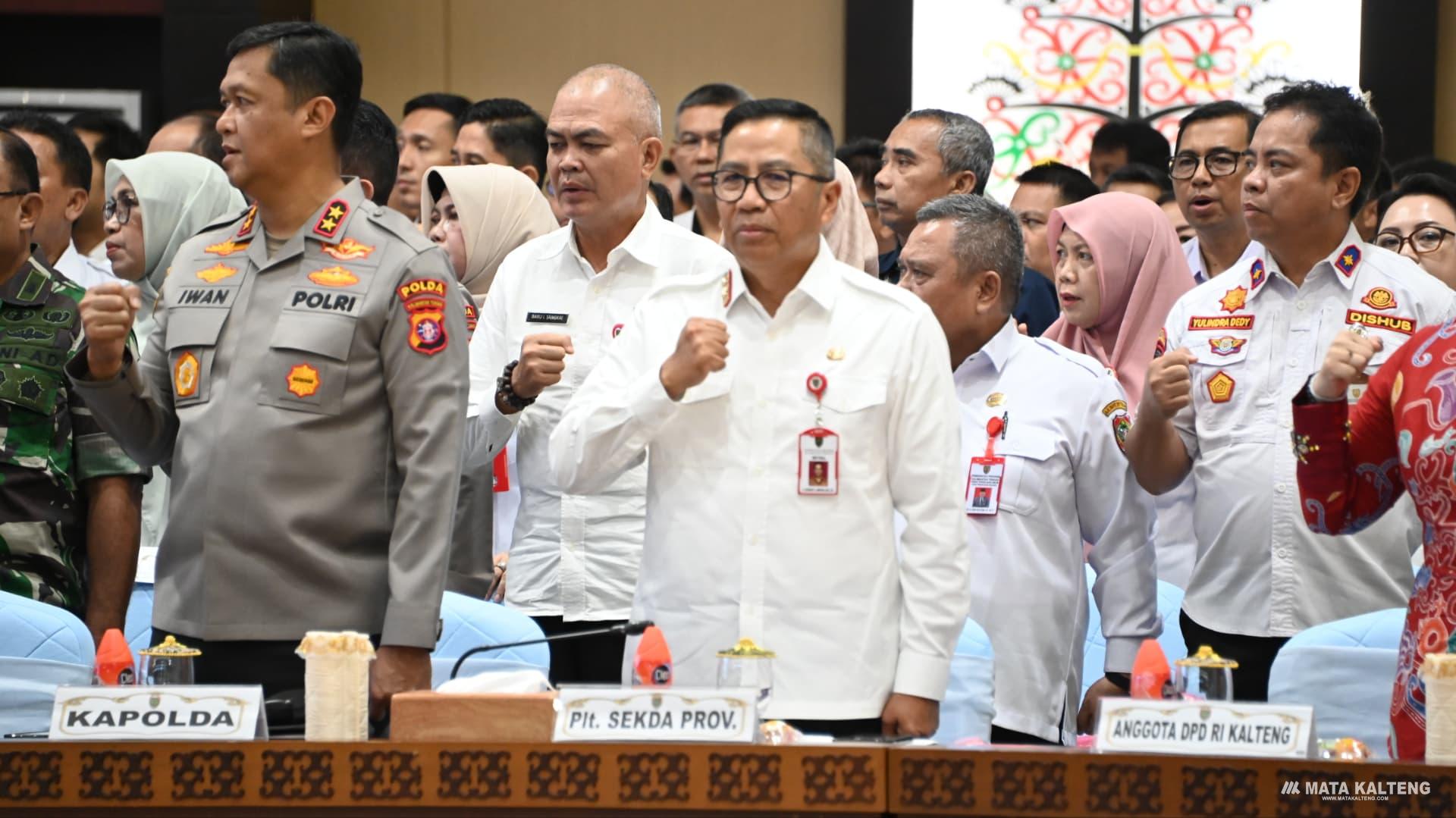 Pemerintah Pusat Tekankan Sinkronisasi RPJMD Kalteng dengan RPJPN dan RPJMN