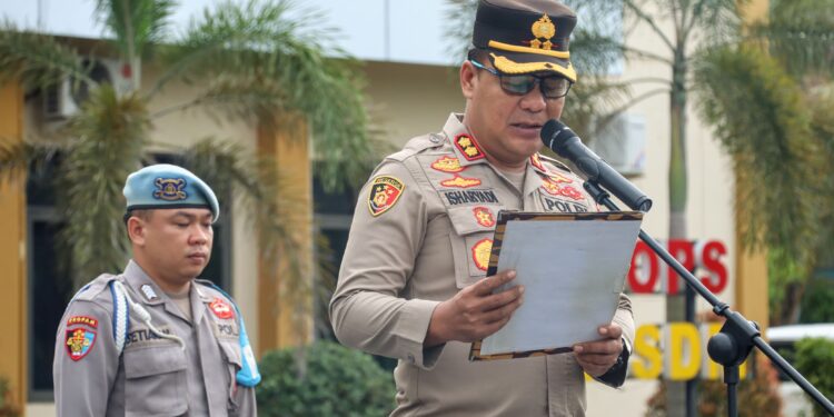 FOTO: MATAKALTENG - Wakapolresta Palangka Raya, AKBP Moch. Isharyadi Fitriawan.