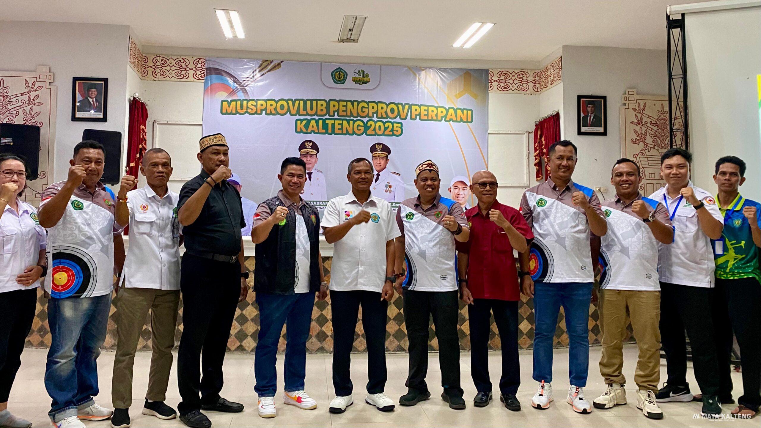 PERPANI Kalteng Pilih Ketua Baru, Fokus Tingkatkan Kualitas SDM dan Prestasi Atlet