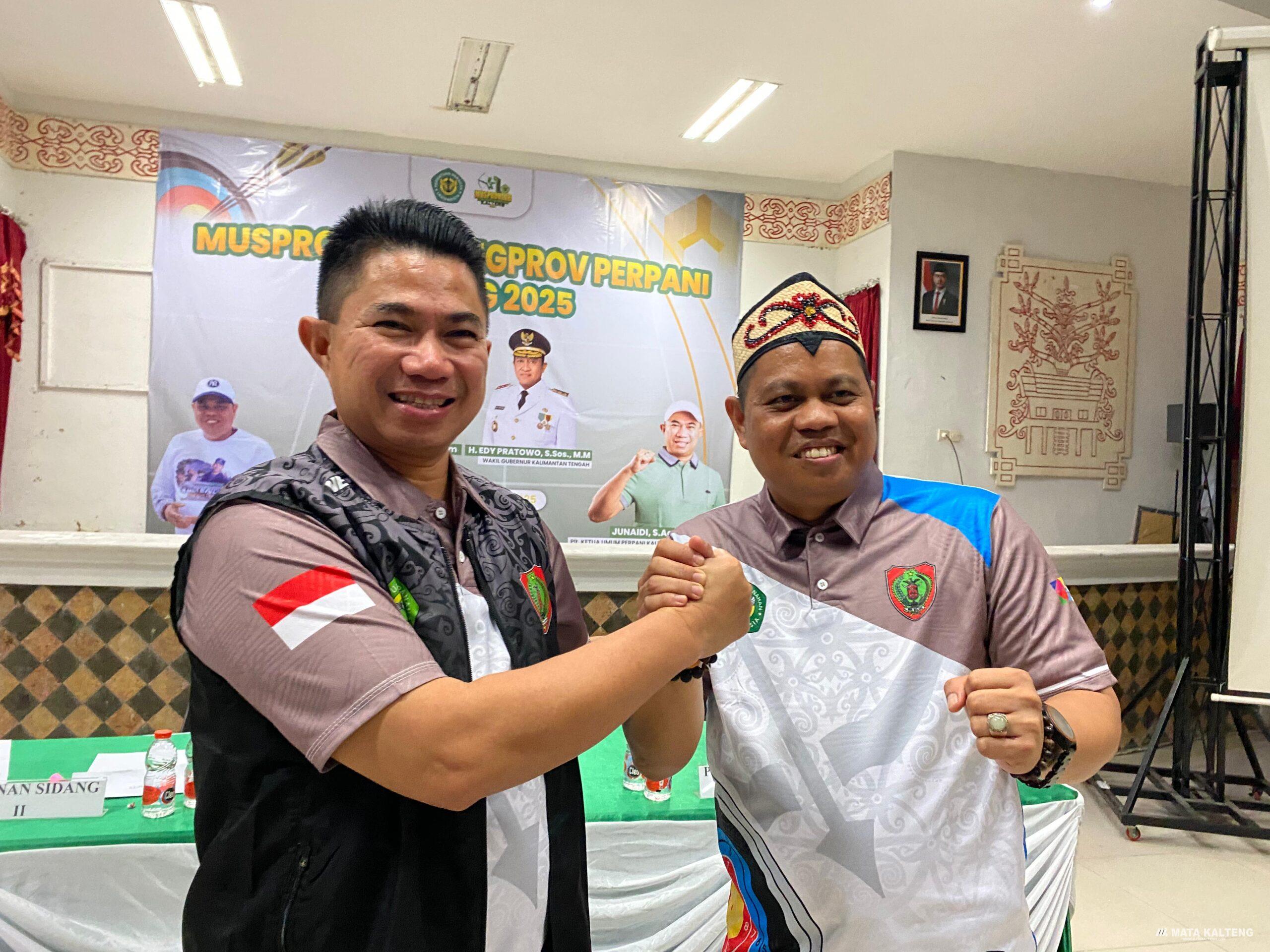 Agustan Saining Nahkodai PERPANI Kalteng, Targetkan Prestasi Nasional hingga Internasional