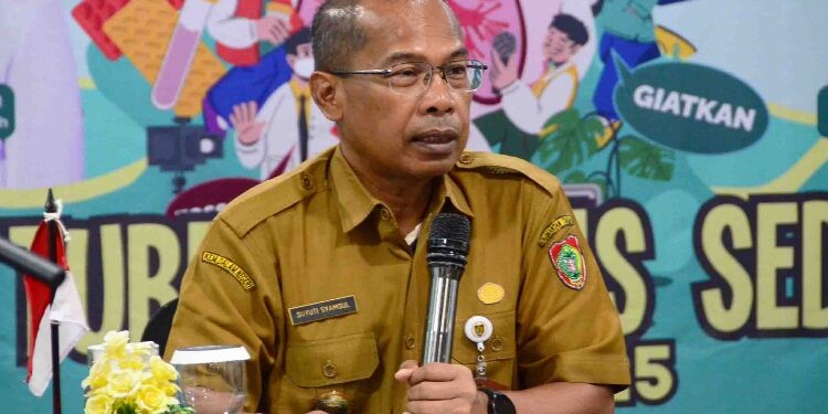 Kepala Dinas Kesehatan Kalteng, Suyuti Syamsul.