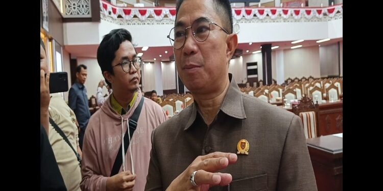 FOTO: IST/MATAKALTENG - Junaidi, Anggota DPRD provinsi Kalimantan Tengah usai Usai Rapat Paripurna Ke 6 Masa Persidangan III Tahun Sidang 2025.