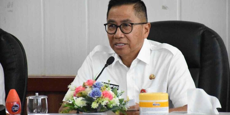 FOTO: IST/MATAKLATENG - Plt. Sekda Leonard S. Ampung Ikuti Rakor Pencegahan Korupsi Terkait Perencanaan dan Penganggaran di Kalteng.