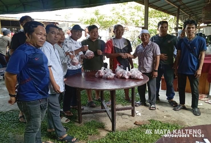 Polres Barsel Bagikan 20 Ekor Hewan Qurban