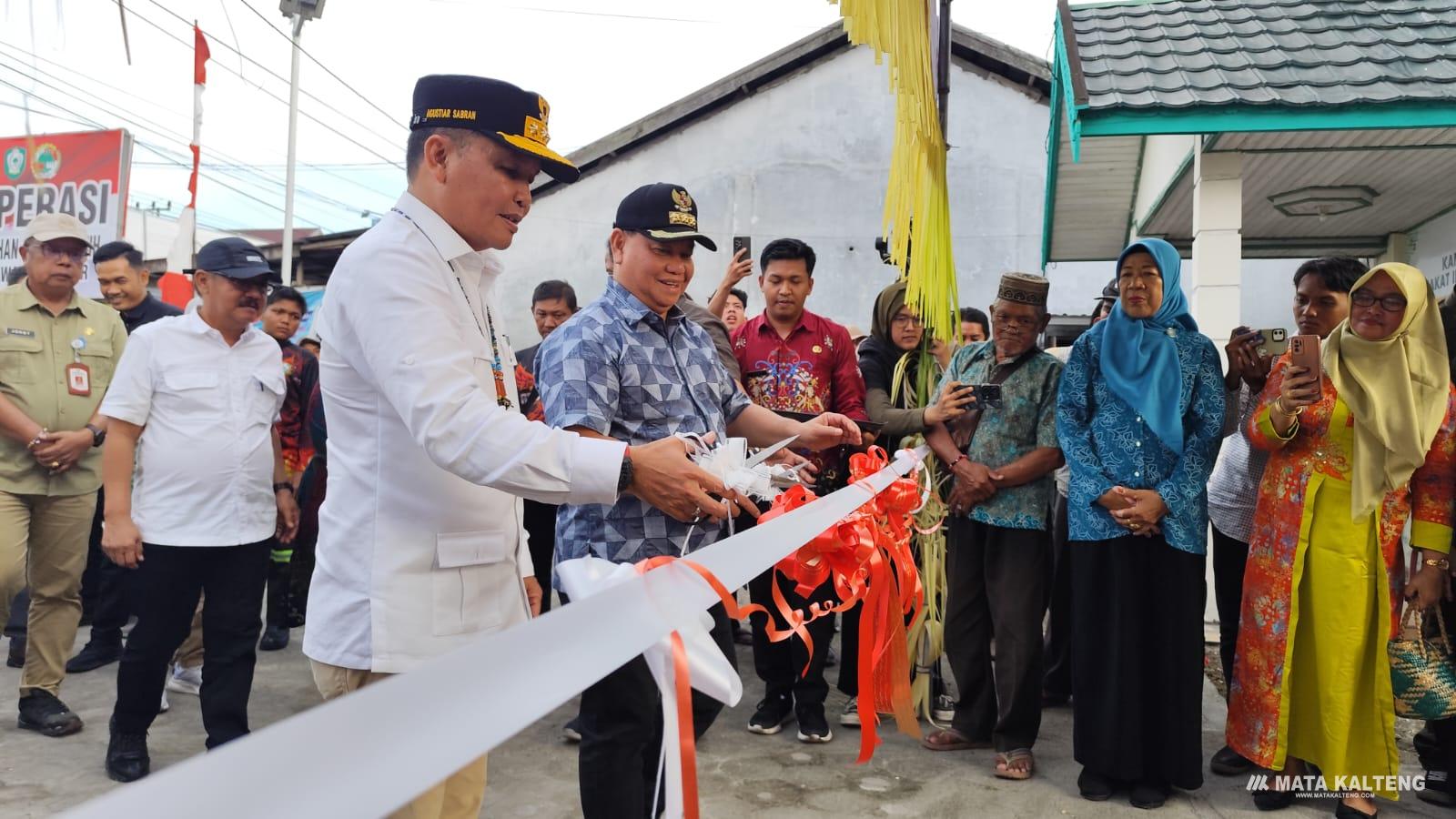 Gubernur Kalteng Resmikan Koperasi Merah Putih di Kotim, Dorong Perkembangan Ekonomi Desa