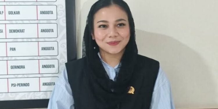 Sekretaris Komisi III DPRD Kota Palangka Raya, Rana Muthia Oktari.