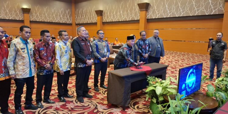 Foto:DIAN/MATA KALTENG - Launching desa Siaga Stunting di Kotim, 12 Juni 2025.