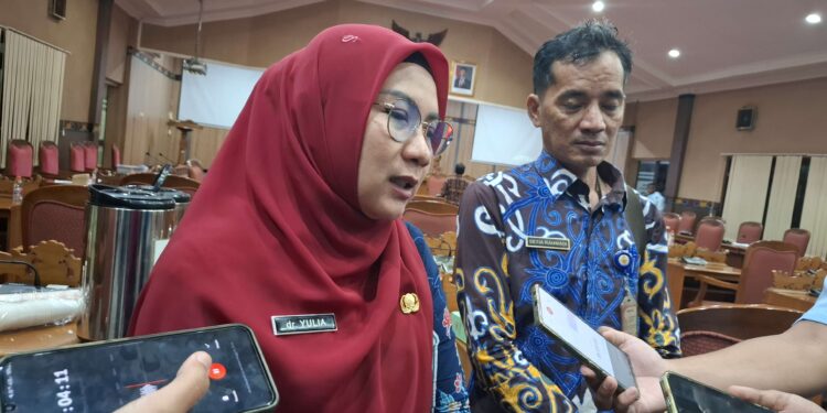 Foto:MATA KALTENG - Plt Direktur RSUD dr Murjani, dr Yulia Nofiany.