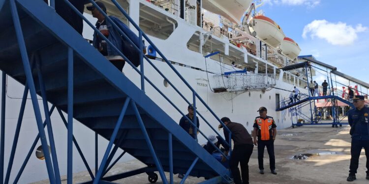 Foto: DOK/MATA KALTENG - Suasana di Pelabuhan Sampit.