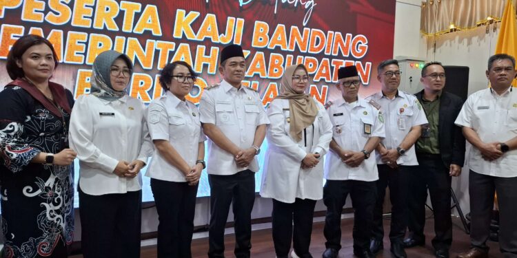 Foto: DIAN/MATA KALTENG - Kaji Banding Pemerintah Kabupaten Barito Selatan Ke Pemerintah Kabupaten Kotim, 18 Juni 2025.