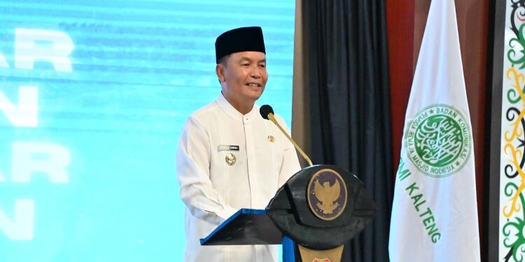 FOTO: IST/MATAKALTENG - Buka Rakerwil, Gubernur Ajak BKPRMI Bersinergi untuk Pengembangan SDM di Kalteng.